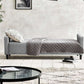 Alfie 3 Seater Grey Linen Storage Sofabed