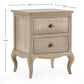 Camille 2 Drawer Bedside