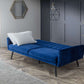 Afina Sofabed - Blue Velvet