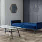 Afina Sofabed - Blue Velvet