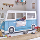 Campervan Bed - Light Blue