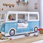 Campervan Bed - Light Blue