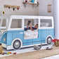 Campervan Bed - Light Blue
