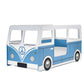 Campervan Bed - Light Blue
