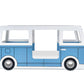 Campervan Bed - Light Blue