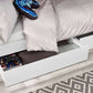Camelot Staircase Bunk All White