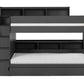 Camelot Staircase Bunk Anthracite