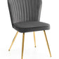 Set Of 2 Cannes Dining Chairs - Grey