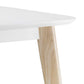 Casa Square Dining Table White/Oak