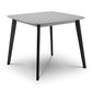 Casa Square Dining Table Grey/Black