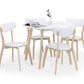 Casa Round Dining Table White/Oak
