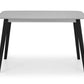 Casa Rectangular Dining Table - Grey/Black