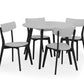 Casa Round Dining Table - Grey/Black
