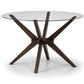 Chelsea 120cm Round Glass Table