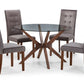 Chelsea 120cm Round Glass Table