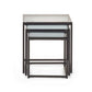 Chicago Nest Of 3 Tables Smoked Glass