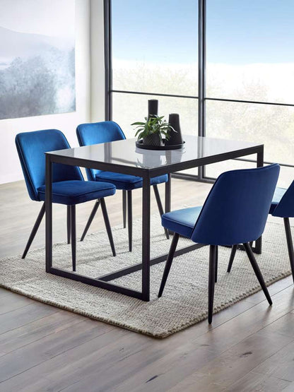 Chicago Dining Table Smoked Glass