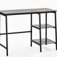 Chicago Desk Smoked Glass