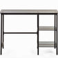 Chicago Desk Smoked Glass