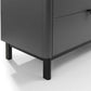 Chloe Storm Grey 6 Drawer Wide Chest