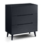 Alicia 3 Drawer Chest - Anthracite