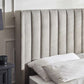 Clara Ottoman TV Bed 135cm - Light Grey
