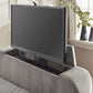 Clara Ottoman TV Bed 135cm - Light Grey