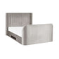 Clara Ottoman TV Bed 135cm - Light Grey