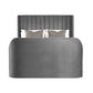Clara Ottoman TV Bed 150cm - Dark Grey