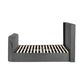 Clara Ottoman TV Bed 150cm - Dark Grey