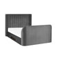 Clara Ottoman TV Bed 150cm - Dark Grey