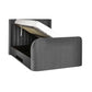 Clara Ottoman TV Bed 150cm - Dark Grey