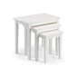 Cleo Nest Of Tables - Pure White Finish
