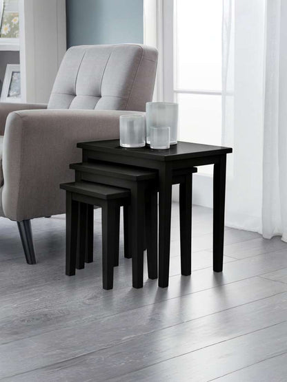 Cleo Nest Of Tables - Black