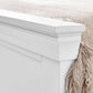 Clermont 135Cm Double Bed - Surf White