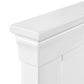 Clermont 135Cm Double Bed - Surf White