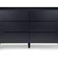 Alicia 6 Drawer Wide Chest - Anthracite
