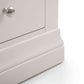 Clermont 4+3 Drawer Chest - Light Grey