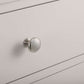 Clermont 4+3 Drawer Chest - Light Grey