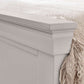 Clermont 135Cm Double Bed - Light Grey