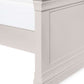 Clermont 135Cm Double Bed - Light Grey