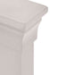 Clermont 135Cm Double Bed - Light Grey