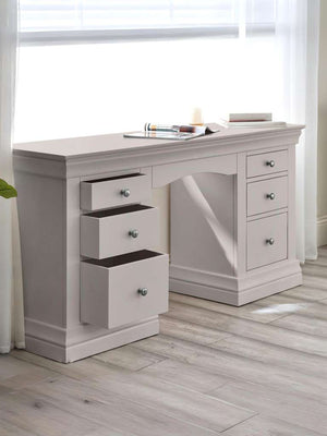 Clermont Dressing Table - Light Grey