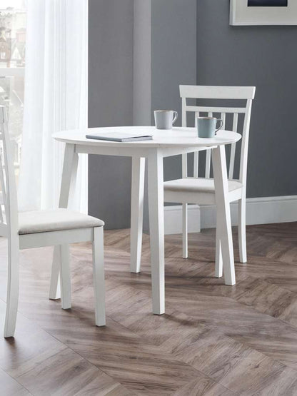 Coast White Dropleaf Table