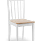 Set Of 2 Coast White Dining Chairs