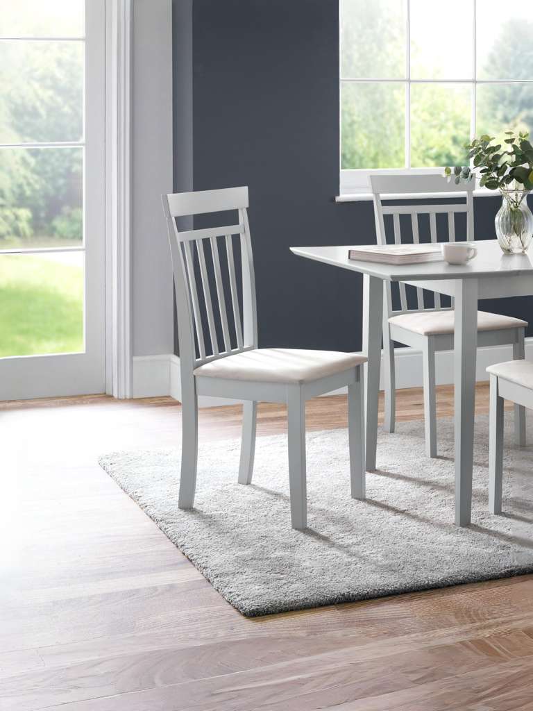 Set Of 2 Coast Grey Dining Chairs