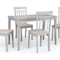 Set Of 2 Coast Grey Dining Chairs