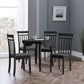 Set Of 2 Coast Black Dining Chairs