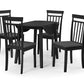 Set Of 2 Coast Black Dining Chairs