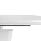 Como High Gloss Extending Table - White
